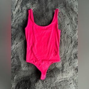 Pink Express bodysuit